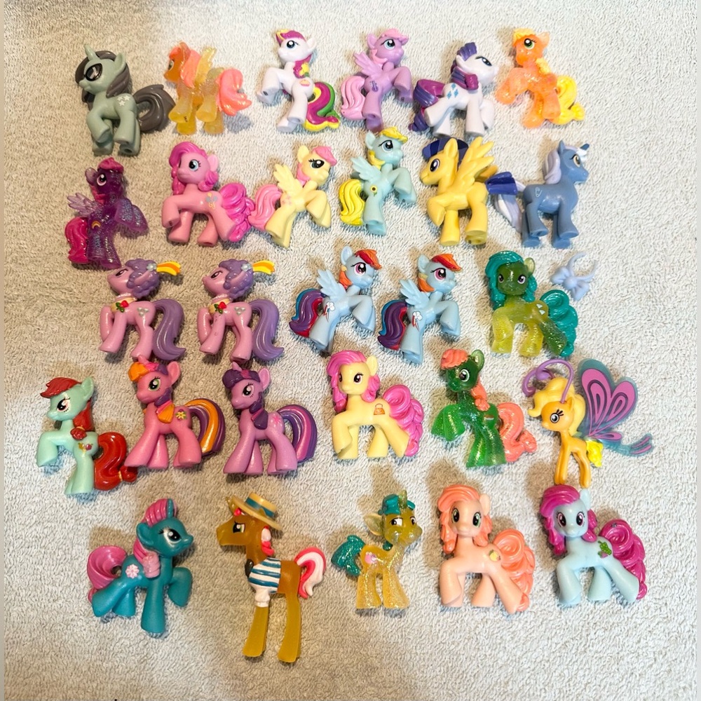 My Little Pony blind bag mini figures 2” lot of 28